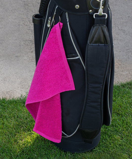 Golf Towel - Fuchsia
